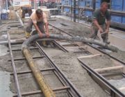Railway transport construction